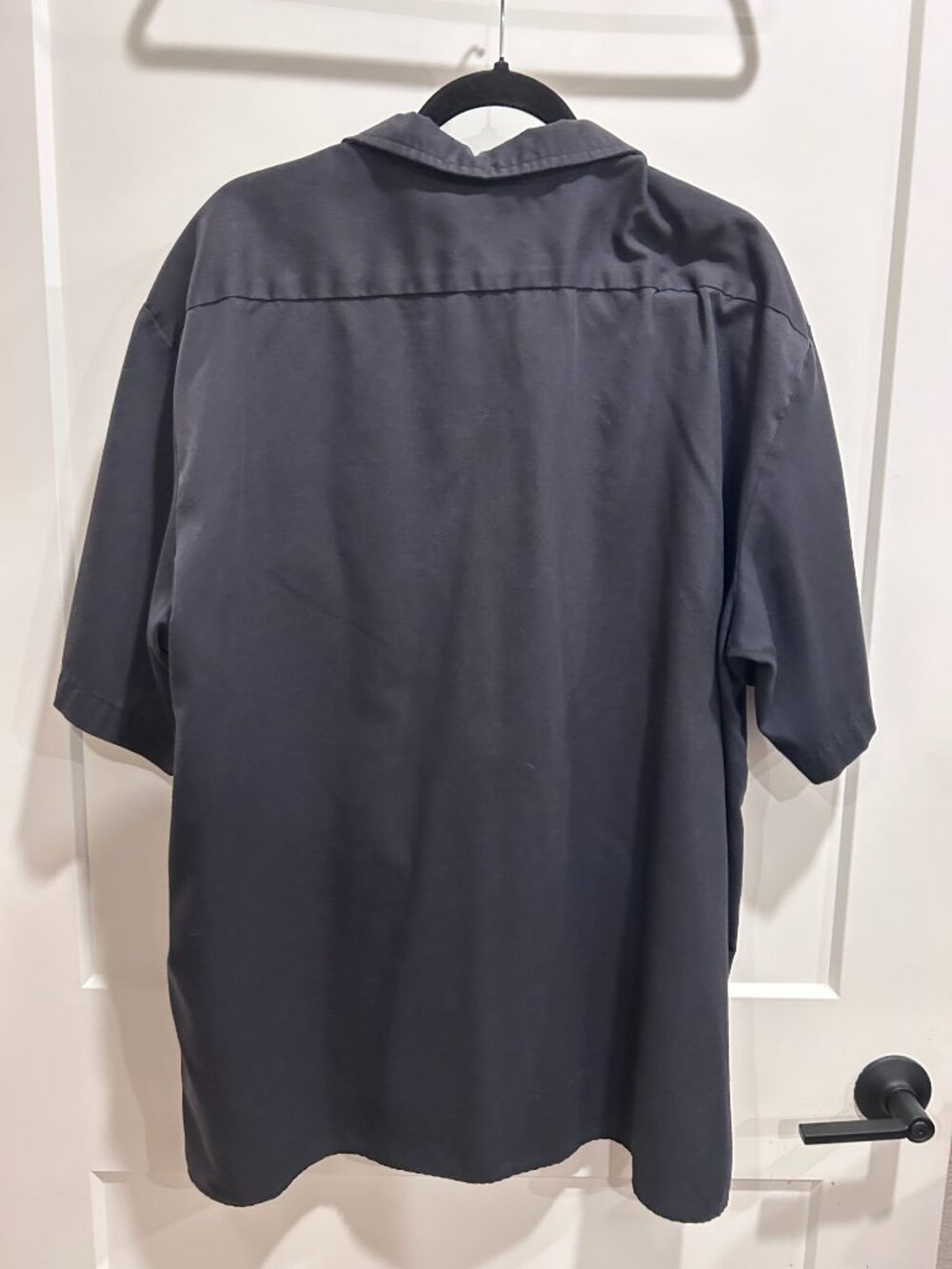 Dickies Flex Work Shirt Mens 2XL Black Short Sleeve Button Up Utility Shirt - Picture 3 of 4